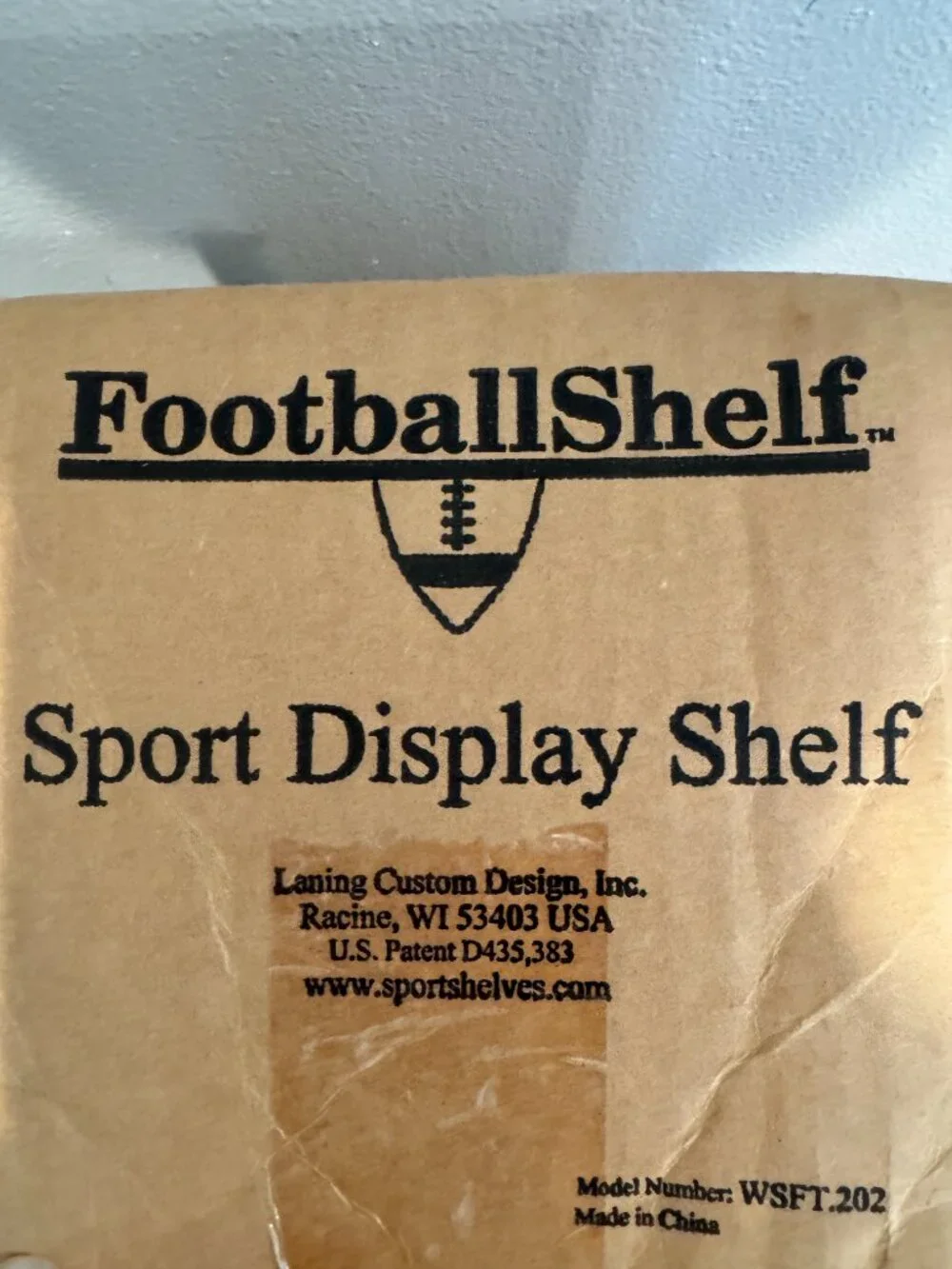 NEW Football Wall Shelves